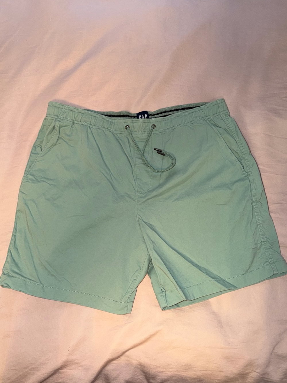 GAP Men's Light Mint Green shorts